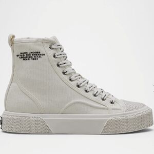 Marc Jacobs Off-White High-Top Sneakers